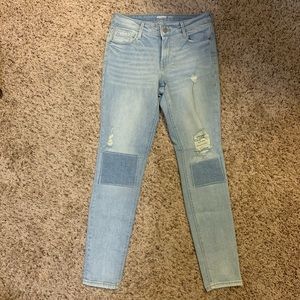 Old Navy Knee Patched Jeans